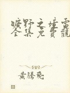 旷野之境电视剧全集免费观看高清