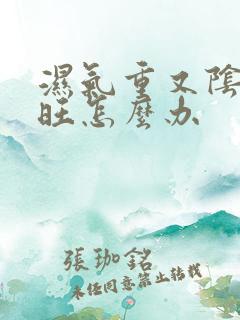 湿气重又阴虚火旺怎么办