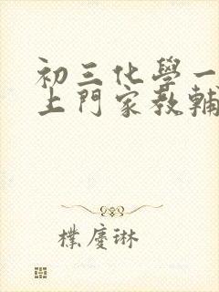 初三化学一对一上门家教辅导