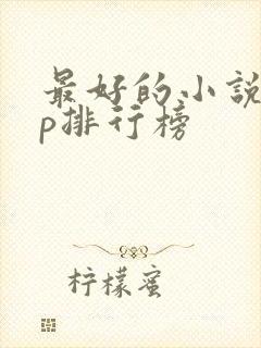 最好的小说app排行榜