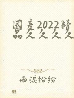 国产2022精品久久久久久