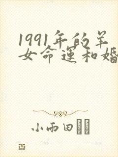 1991年的羊女命运和婚姻怎样