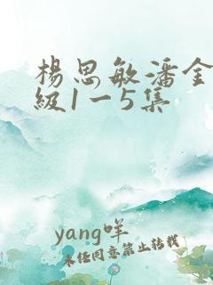 杨思敏潘金莲三级1一5集