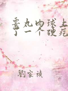 睾丸肉球上面长了一个硬疙瘩