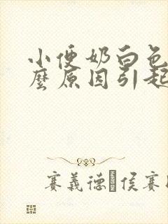 小便奶白色是什么原因引起的