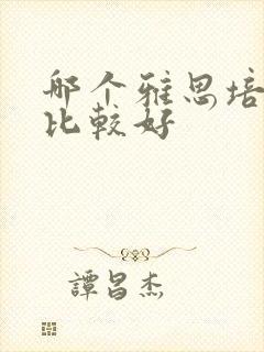 哪个雅思培训班比较好