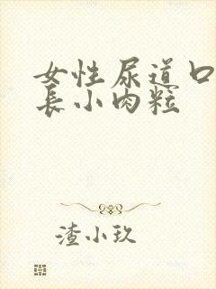 女性尿道口附近长小肉粒