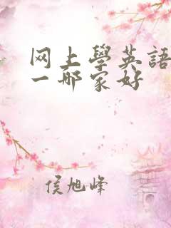 网上学英语一对一哪家好