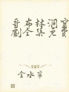 哥布林洞窟电视剧全集免费观看