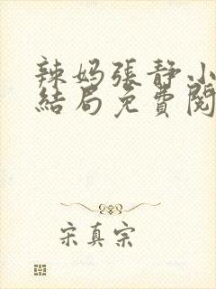 辣妈张静小说大结局免费阅读