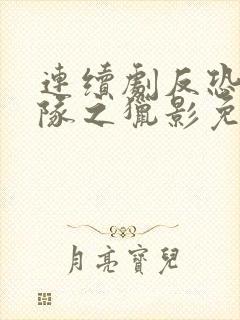 连续剧反恐特战队之猎影免费