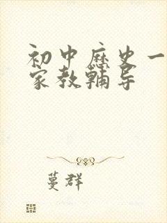 初中历史一对一家教辅导