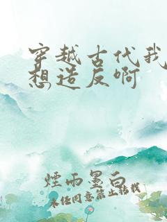 穿越古代我真没想造反啊