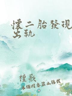 怀二胎发现老公出轨