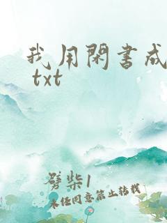 我用闲书成圣人 txt