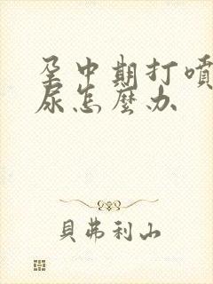 孕中期打喷嚏漏尿怎么办