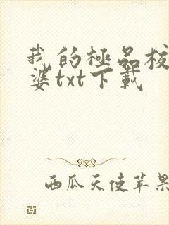 我的极品校花老婆txt下载