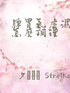 脾胃气虚湿气重怎么调理