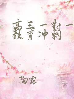 高三一对一辅导教育冲刺