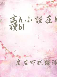 高h小说在线阅读bl