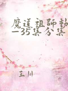 魔道祖师动漫1—35集分集