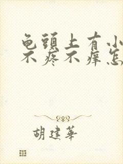 龟头上有小水泡不疼不痒怎么回事