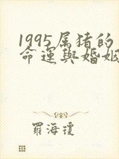 1995属猪的命运与婚姻女