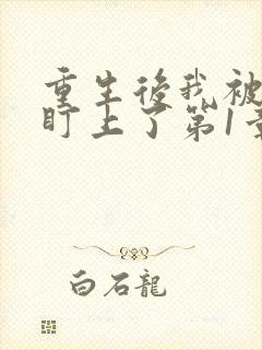 重生后我被霸总盯上了第1章