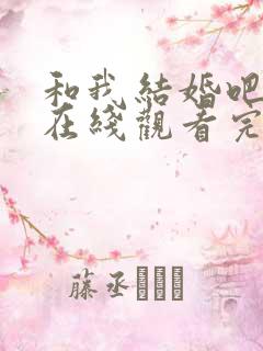 和我结婚吧日剧在线观看完整版