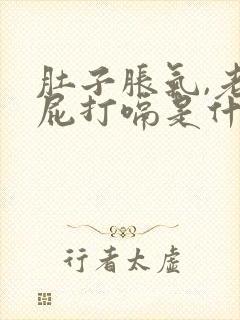 肚子胀气,老放屁打嗝是什么原因