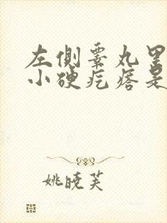 左侧睾丸里有个小硬疙瘩是怎么回事