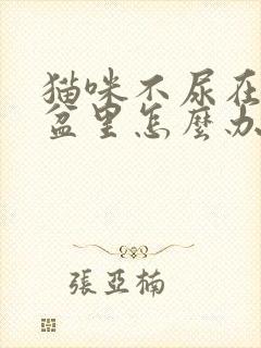 猫咪不尿在猫砂盆里怎么办