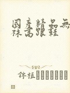 国产精品无内丝袜高跟鞋