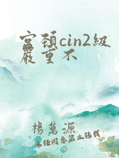宫颈cin2级严重不