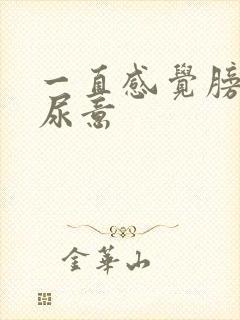 一直感觉膀胱有尿意