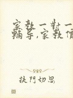 家教一对一上门辅导,家教价格小学