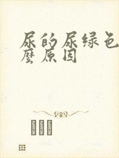 尿的尿绿色是什么原因