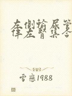 左侧输尿管结石伴左肾集合系分离