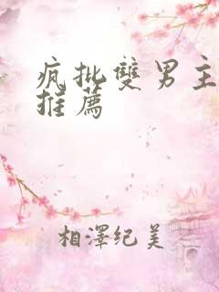 疯批双男主小说推荐