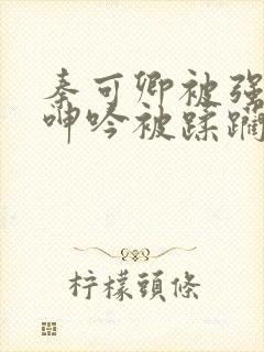 秦可卿被强高潮呻吟被蹂躏小说