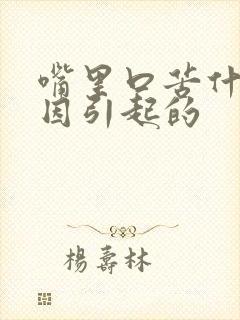 嘴里口苦什么原因引起的