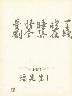 爱情睡醒了电视剧全集在线观看免费观看邱泽