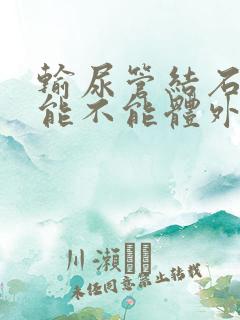 输尿管结石下段能不能体外碎石