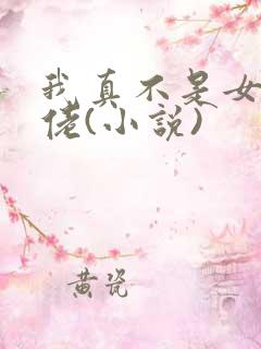 我真不是女装大佬(小说)