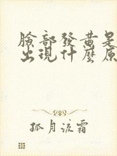 脸部发黄是身体出现什么原因