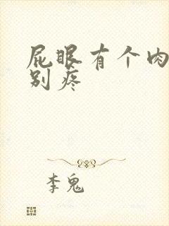 屁眼有个肉球特别疼