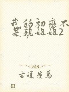 我的初恋不可能是亲姐姐2