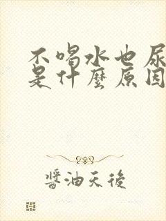 不喝水也尿频繁是什么原因