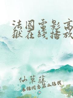 法国电影高压监狱在线播放完整版