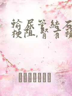 输尿管结石导致梗阻,肾有积水怎么办